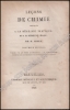 Afbeeldingen van Leçons de Chimie appliquée à la Médicine Pratique, et a la Médicine Légale