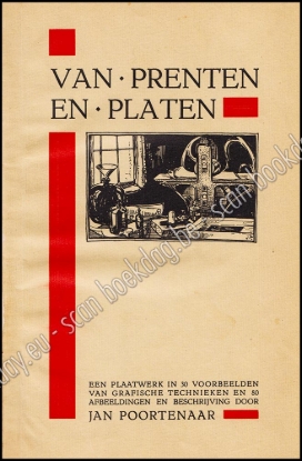 Afbeeldingen van Van prenten en platen. Een plaatwerk in 30 voorbeelden van grafische technieken, 80 afbeeldingen en beschrijvingen