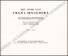 Afbeeldingen van Het werk van Frans Masereel