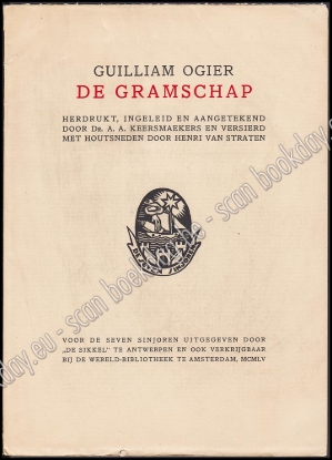 Afbeeldingen van De toneelwerken van Guilliam Ogier van Antwerpen. De gramschap. Houtsneden Henri VAN STRATEN