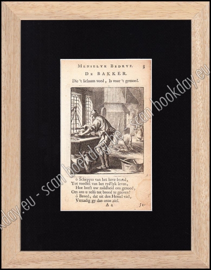 Afbeeldingen van DE BAKKER - Jan en Kasper LUIKEN [°1649*1712] [°1672*1708]
