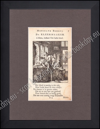 Afbeeldingen van DE KLEERMAAKER - Jan en Kasper LUIKEN [°1649*1712] [°1672*1708]