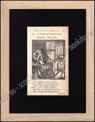 Afbeeldingen van DE SCHRYNWERKER - Jan en Kasper LUIKEN [°1649*1712] [°1672*1708]