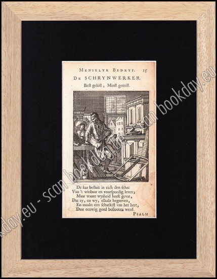 Afbeeldingen van DE SCHRYNWERKER - Jan en Kasper LUIKEN [°1649*1712] [°1672*1708]