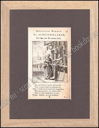 Afbeeldingen van DE SCHUIERMAAKER - Jan en Kasper LUIKEN [°1649*1712] [°1672*1708]