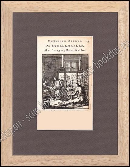 Afbeeldingen van DE STOELEMAAKER - Jan en Kasper LUIKEN [°1649*1712] [°1672*1708]