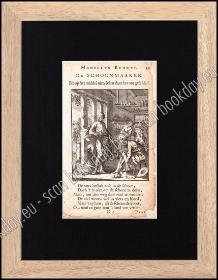 Afbeeldingen van DE SCHOENMAAKER - Jan en Kasper LUIKEN [°1649*1712] [°1672*1708]