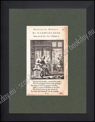 Afbeeldingen van DE KAMMEMAAKER - Jan en Kasper LUIKEN [°1649*1712] [°1672*1708]