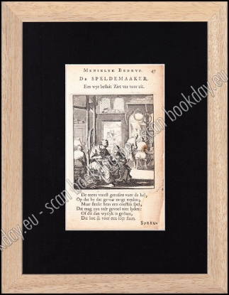 Afbeeldingen van DE SPELDEMAAKER - Jan en Kasper LUIKEN [°1649*1712] [°1672*1708]