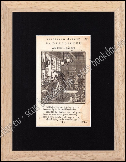 Afbeeldingen van DE GEELGIETER - Jan en Kasper LUIKEN [°1649*1712] [°1672*1708]