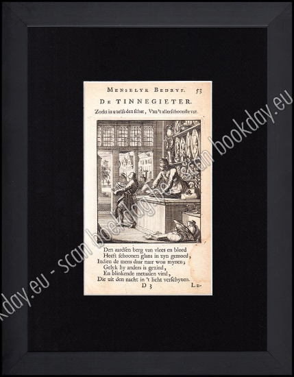 Afbeeldingen van DE TINNEGIETER - Jan en Kasper LUIKEN [°1649*1712] [°1672*1708]