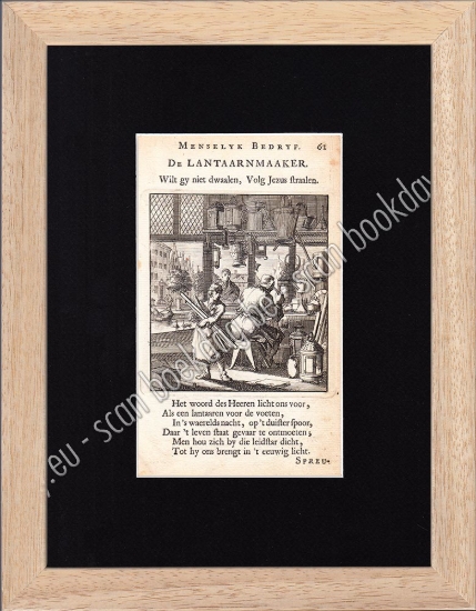 Afbeeldingen van DE LANTAARNMAAKER - Jan en Kasper LUIKEN [°1649*1712] [°1672*1708]