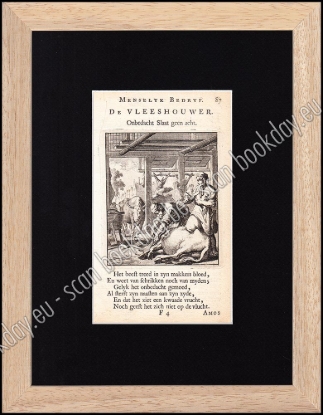 Afbeeldingen van DE VLEESHOUWER - Jan en Kasper LUIKEN [°1649*1712] [°1672*1708]