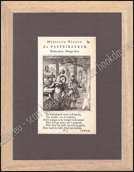 Afbeeldingen van DE PASTEIBAKKER - Jan en Kasper LUIKEN [°1649*1712] [°1672*1708]