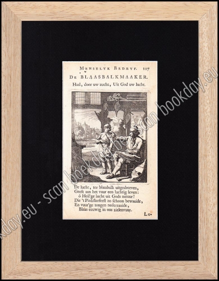 Afbeeldingen van DE BLAASBALKMAAKER - Jan en Kasper LUIKEN [°1649*1712] [°1672*1708]