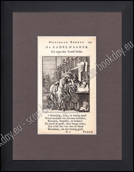 Afbeeldingen van DE ZADELMAAKER - Jan en Kasper LUIKEN [°1649*1712] [°1672*1708]