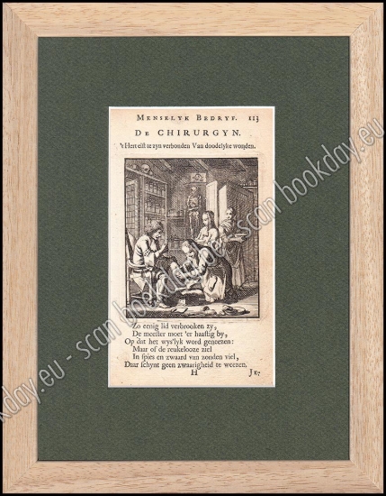 Afbeeldingen van DE CHIRURGYN - Jan en Kasper LUIKEN [°1649*1712] [°1672*1708]