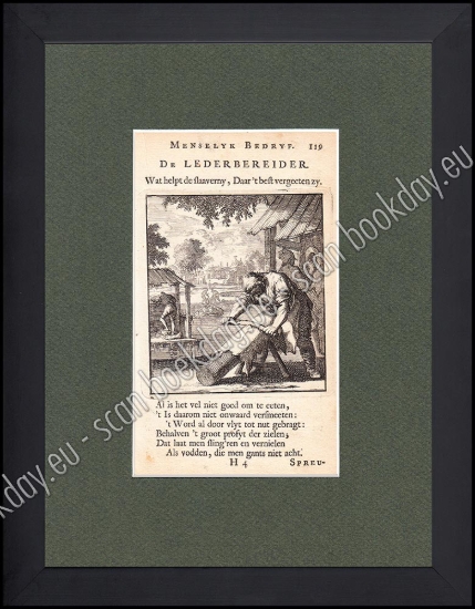 Afbeeldingen van DE LEDERBEREIDER - Jan en Kasper LUIKEN [°1649*1712] [°1672*1708]