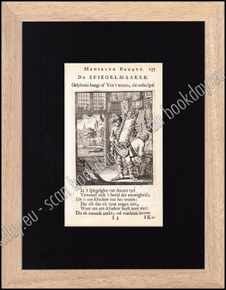 Afbeeldingen van DE SPIEGELMAAKER - Jan en Kasper LUIKEN [°1649*1712] [°1672*1708]