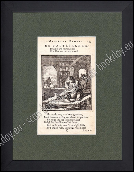 Afbeeldingen van DE POTTEBAKKER - Jan en Kasper LUIKEN [°1649*1712] [°1672*1708]