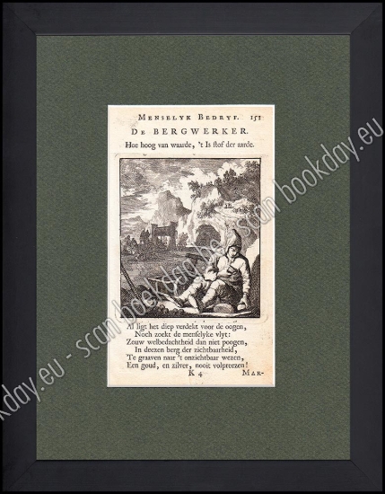 Afbeeldingen van DE BERGWERKER - Jan en Kasper LUIKEN [°1649*1712] [°1672*1708]