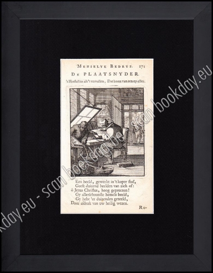 Afbeeldingen van DE PLAATSNYDER - Jan en Kasper LUIKEN [°1649*1712] [°1672*1708]