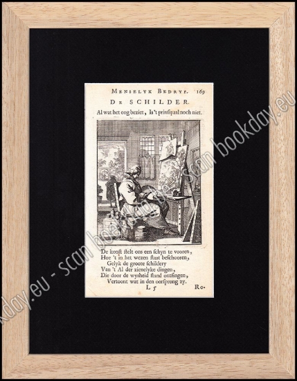 Afbeeldingen van DE SCHILDER - Jan en Kasper LUIKEN [°1649*1712] [°1672*1708]