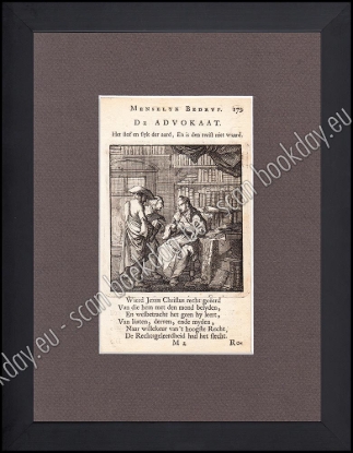 Afbeeldingen van DE ADVOKAAT - Jan en Kasper LUIKEN [°1649*1712] [°1672*1708]