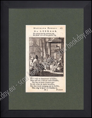 Afbeeldingen van DE LEERAAR - Jan en Kasper LUIKEN [°1649*1712] [°1672*1708]