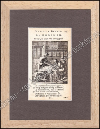 Afbeeldingen van DE KOOPMAN - Jan en Kasper LUIKEN [°1649*1712] [°1672*1708]