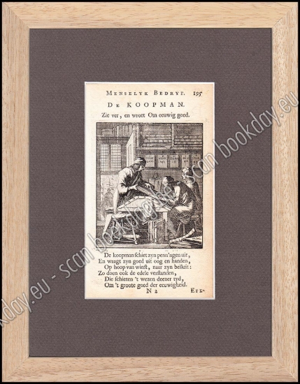 Afbeeldingen van DE KOOPMAN - Jan en Kasper LUIKEN [°1649*1712] [°1672*1708]