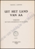 Afbeeldingen van Uit het land van Aa. Verzen. Met twintig penteekeningen van den schrijver. Gesigneerd