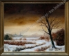 Afbeeldingen van Schilderij Jean WUYTS - Winterlandschap
