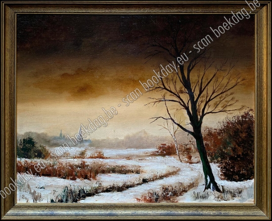 Afbeeldingen van Schilderij Jean WUYTS - Winterlandschap