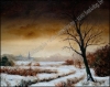 Afbeeldingen van Schilderij Jean WUYTS - Winterlandschap
