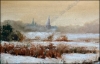 Afbeeldingen van Schilderij Jean WUYTS - Winterlandschap