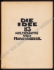 Afbeeldingen van Die Idee. 83 Holzschnitte von Frans Masereel. 1927