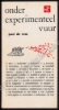 Afbeeldingen van Onder experimenteel vuur: transit, documenta: vade mecum voor de Vlaamse experimentele poëzie, 1953-1967