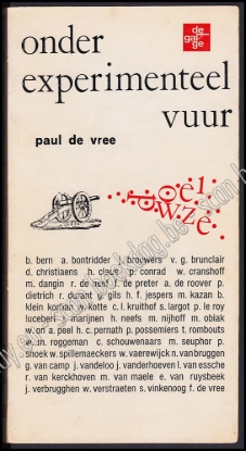 Afbeeldingen van Onder experimenteel vuur: transit, documenta: vade mecum voor de Vlaamse experimentele poëzie, 1953-1967