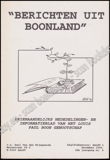 Afbeeldingen van Berichten uit Boonland. Jrg 2, Nr. 4, December 1996
