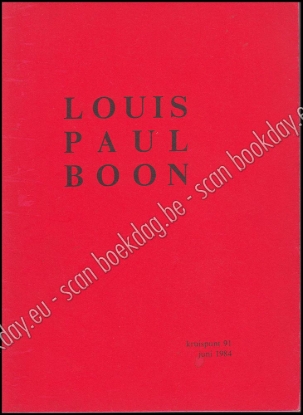 Afbeeldingen van Kruispunt Louis Paul Boon nummer. Jrg XXIII, Nr. 91, Juni 1984