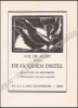 Afbeeldingen van De Gouden Distel. Legenden en Kronijken. Houtsneden van Jan F. CANTRÉ