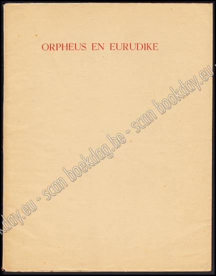 Afbeeldingen van Orpheus en Eurudike - een gedicht