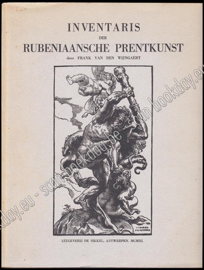 Afbeeldingen van Inventaris der Rubeniaansche prentkunst. Handgeschreven opdracht Frank. 1940