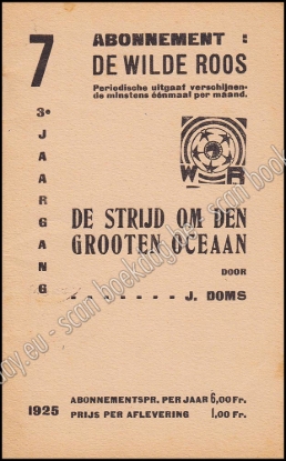Afbeeldingen van De Wilde Roos. Jrg 3, Nr. 7 , 1925. De Strijd om den Grooten Oceaan