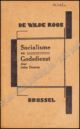 Afbeeldingen van De Wilde Roos. Jrg 7, Nr. 1 , januari 1929. Socialisme en Godsdienst