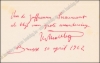 Afbeeldingen van Schaduw over Brugge. Gesigneerd