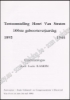 Afbeeldingen van Henri Van Straten 1892 - 1944. Œuvrecatalogus