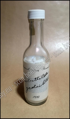 Afbeeldingen van Bottled poems 1992 ('Festive edition'). Marcel Van Maele. Gebottelde gedichten
