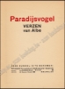 Afbeeldingen van Paradijsvogel. Verzen. Opdracht aan Jef Denijn